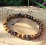 Bracelet oeil de tigre - 6 mm