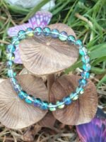Bracelet aqua aura - 6 mm – Image 5