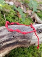 Bracelet rouge à 7 noeuds – Image 6