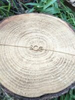 Bracelet triple lune doré en acier inoxydable – Image 6