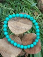Bracelet turquoise - 6 mm
