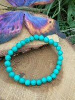 Bracelet turquoise - 6 mm – Image 5
