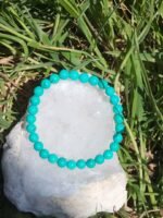 Bracelet turquoise - 6 mm – Image 6