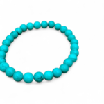 Bracelet turquoise - 6 mm – Image 2