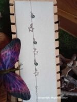 Chaîne de chevilles aqua aura étoilés – Image 4