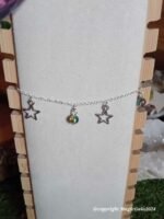 Chaîne de chevilles aqua aura étoilés – Image 2