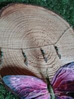 Chaîne de chevilles malachite facettés aile d'ange – Image 2