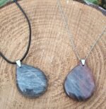 Pendentif pierre de lune noire – Image 4