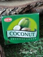 Encens noix de coco cônes – Image 2