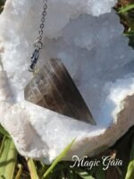 Pendule pierre de lune noire – Image 3