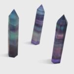 Pointe de fluorite multicolore – Image 2
