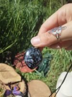 Pendentif goutte gabbro – Image 5