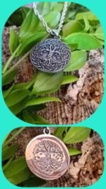 Pendentif yggdrasil en acier inoxydable réversible – Image 6