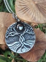 Pendentif yggdrasil en acier inoxydable – Image 3