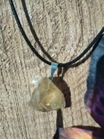 Pendentif citrine naturelle brut – Image 5