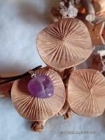 Pendentif coeur améthyste – Image 2