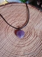 Pendentif coeur améthyste – Image 4