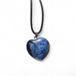 Pendentif coeur lapis lazuli – Image 2