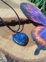 Pendentif coeur lapis lazuli – Image 4