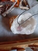 Pendentif coeur fluorite multicolore – Image 3