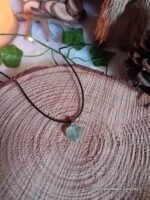 Pendentif coeur fluorite verte – Image 4