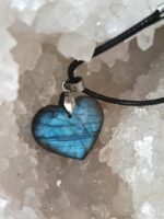 Pendentif coeur labradorite – Image 4
