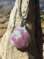 Pendentif tourmaline rose amour et douceur