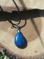 Pendentif goutte lapis lazuli – Image 5