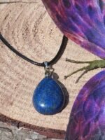 Pendentif goutte lapis lazuli – Image 4