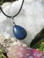 Pendentif goutte lapis lazuli – Image 6