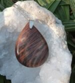 Pendentif pierre de lune noire – Image 5