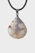 Pendentif agate fleur de cerisier – Image 2