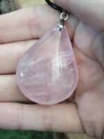Pendentif quartz rose – Image 5