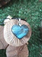 Pendentif coeur labradorite – Image 5