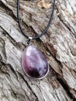 Pendentif lépidolite argent 925 – Image 6