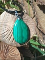 Pendentif malachite