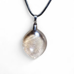 Pendentif goutte cristal de roche – Image 2