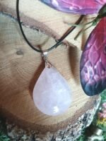 Pendentif quartz rose – Image 6