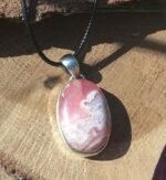 Pendentif rhodochrosite argent 925 – Image 3
