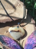 Pendentif septaria coeur – Image 3