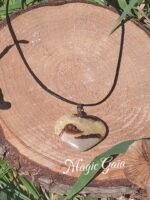 Pendentif septaria coeur – Image 5