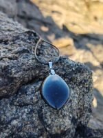 Pendentif tourmaline noire marquise