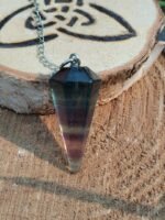 Pendule fluorite