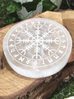 Plateau sélénite boussole vegvisir – Image 4