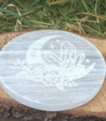 Plateau sélénite lune et ses cristaux – Image 5