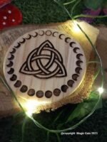 Plateau protection triquetra et ses phases lunaires