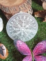 Plateau sélénite boussole vegvisir – Image 3