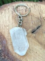 Porte - clés ou bijou de sac cristal de roche – Image 6