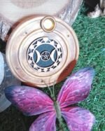 Porte - encens bois rond triple lune – Image 4