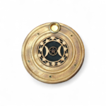 Porte - encens bois rond triple lune – Image 2